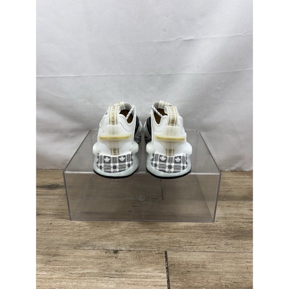 adidas Nmd V3 Mens Fashion Sneakers in White Black - 4